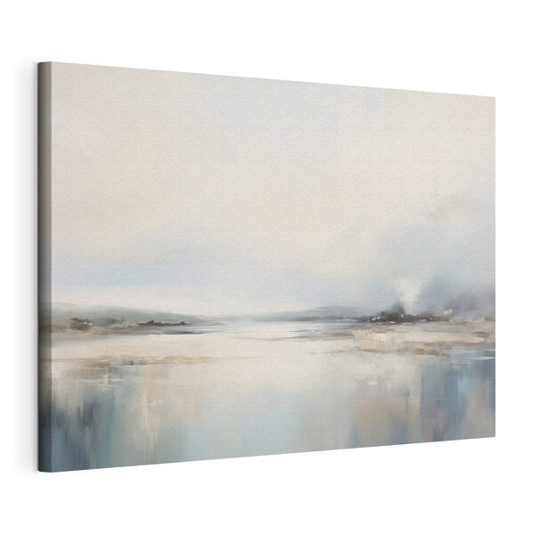 Cuadros Cuadro de un paisaje con un cuerpo de agua y niebla (SKU: s41603) Cuadros Cuadros Cuadro de un paisaje con un cuerpo de agua y niebla (SKU: s41603)