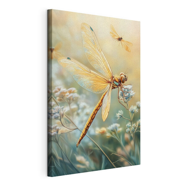 Cuadros Libélula sobre una flor (SKU: s41623) Cuadros Cuadros Libélula sobre una flor (SKU: s41623)