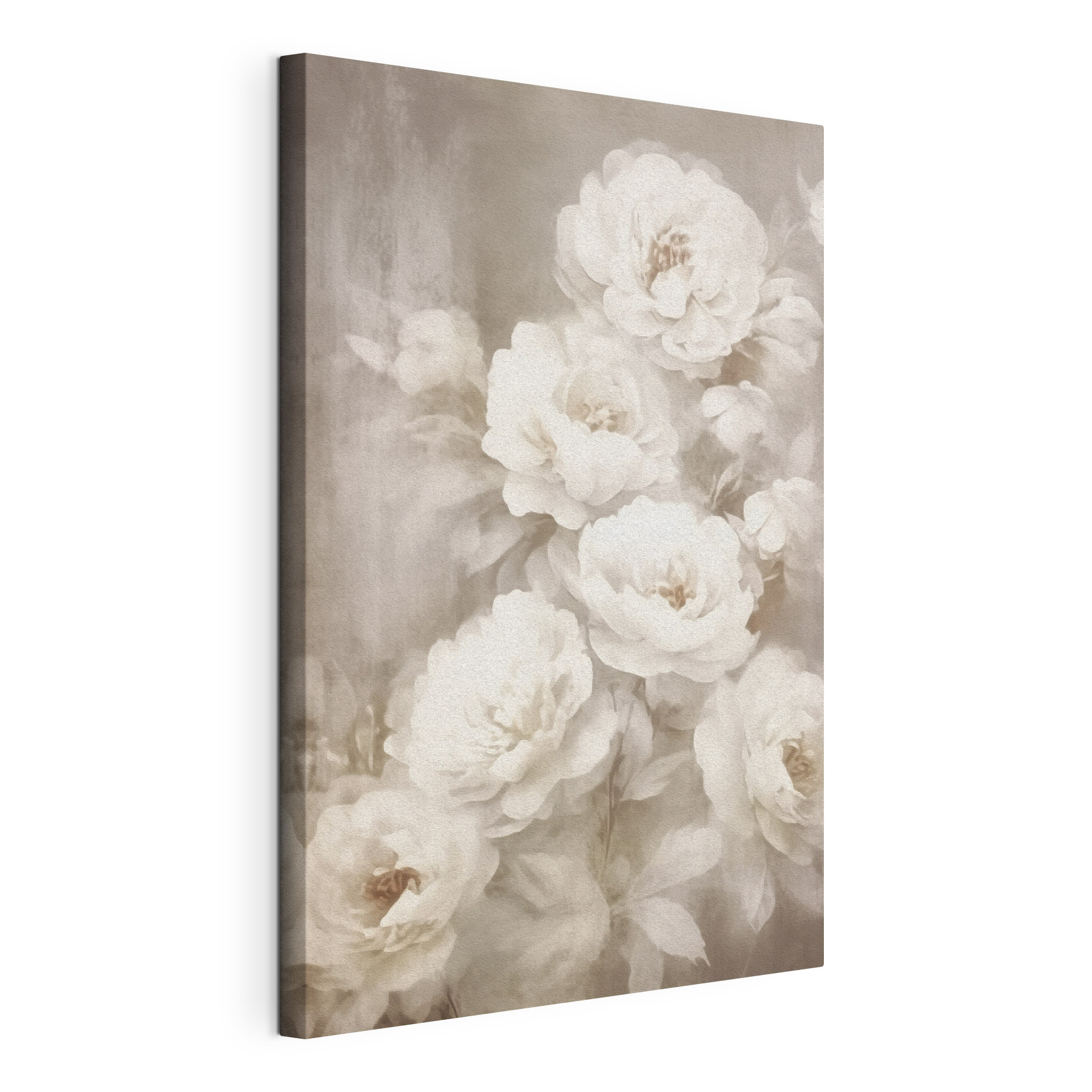 Delicate blooms in soft tones
