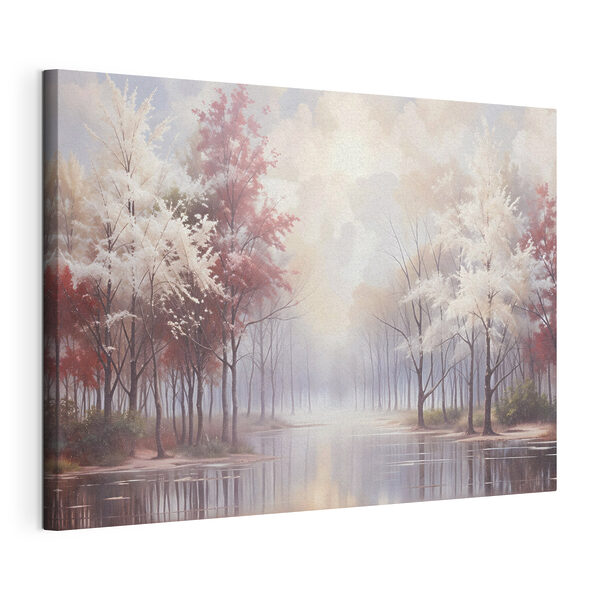 Cuadros Un estanque con árboles y un cielo nublado (SKU: s41720) Cuadros Cuadros Un estanque con árboles y un cielo nublado (SKU: s41720)