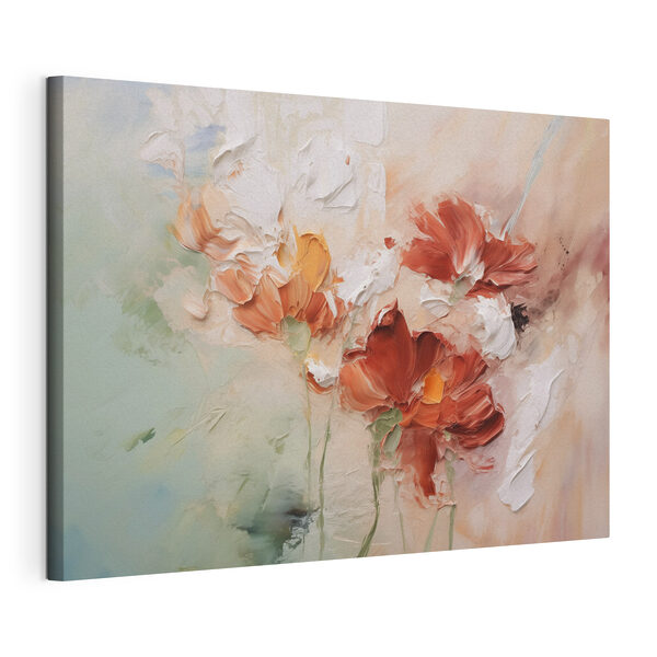 Cuadro de flores sobre lienzo Cuadros Cuadro de flores sobre lienzo