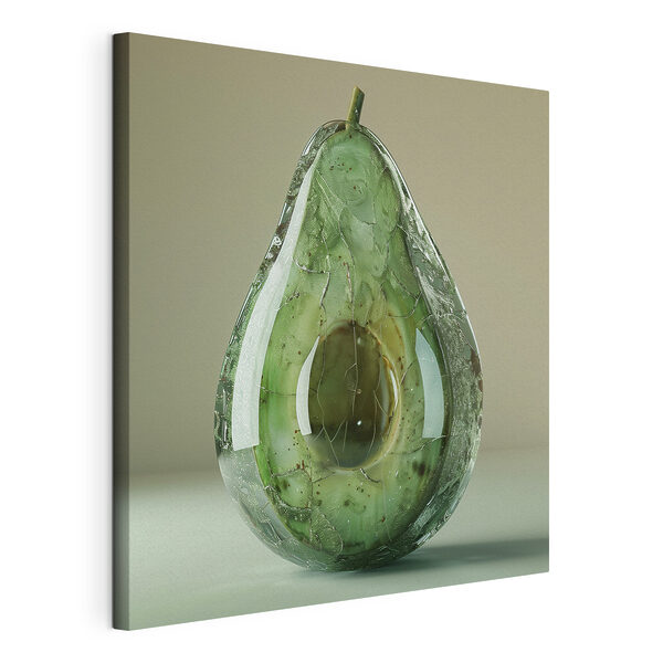 Cuadros Interpretación artística de un aguacate maduro (SKU: s42068) Cuadros Cuadros Interpretación artística de un aguacate maduro (SKU: s42068)