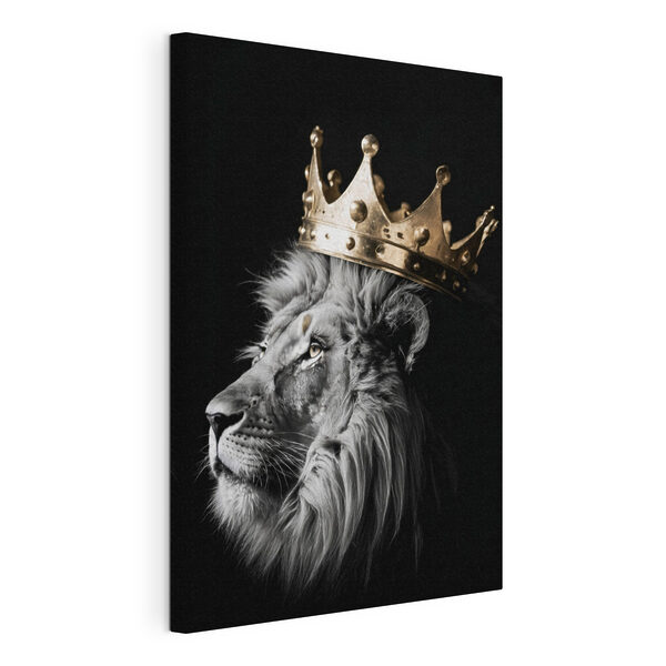 León con corona Cuadros León con corona
