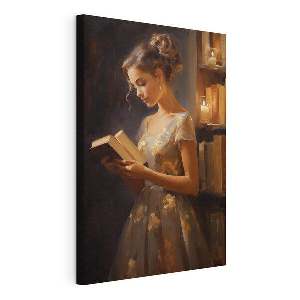 Cuadros Mujer leyendo un libro (SKU: s42570) Cuadros Cuadros Mujer leyendo un libro (SKU: s42570)