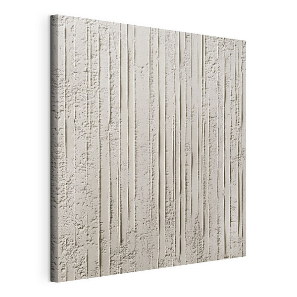 Cuadros Pared blanca con líneas