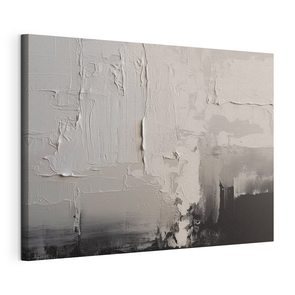 White and black wall