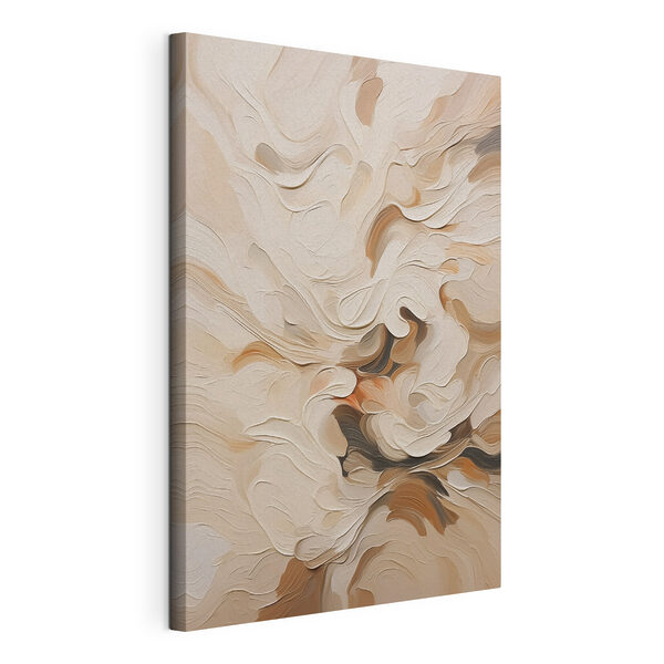 Cuadros Tonos suaves en una abstracción fluida