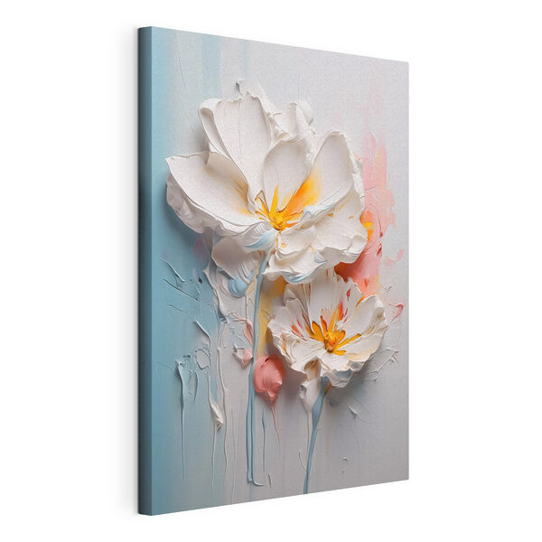 Cuadros Pintura de flores en una pared (SKU: s43196) Cuadros Cuadros Pintura de flores en una pared (SKU: s43196)