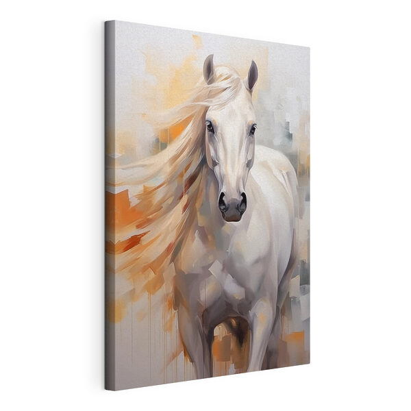 Cuadros Cuadros Cuadro de un caballo blanco (SKU: s43284)