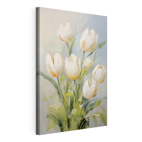 Cuadro de tulipanes blancos Cuadros Cuadro de tulipanes blancos