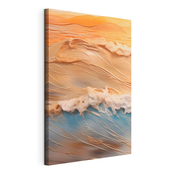 Cuadros Puesta de sol sobre una tranquila ola del mar (SKU: s43591) Cuadros Cuadros Puesta de sol sobre una tranquila ola del mar (SKU: s43591)
