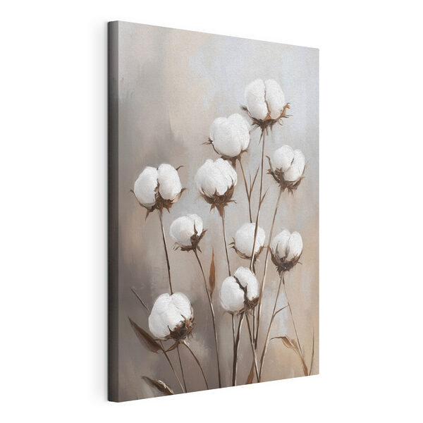 Cuadros El algodón florece con suave elegancia (SKU: s44164) Cuadros Cuadros El algodón florece con suave elegancia (SKU: s44164)