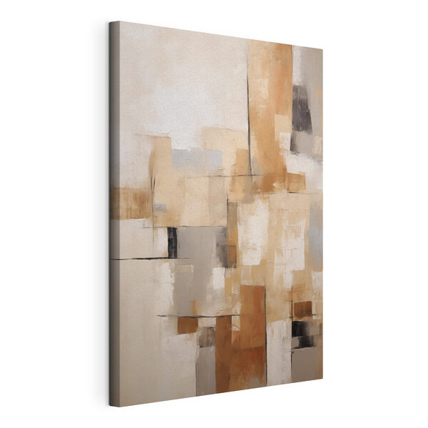 Cuadros Cuadro de una pared blanca y marrón (SKU: s44191) Cuadros Cuadros Cuadro de una pared blanca y marrón (SKU: s44191)