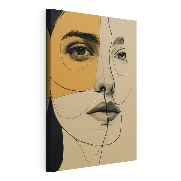 Cuadros Dibujo del rostro de una mujer (SKU: s39963) Cuadros Cuadros Dibujo del rostro de una mujer (SKU: s39963)
