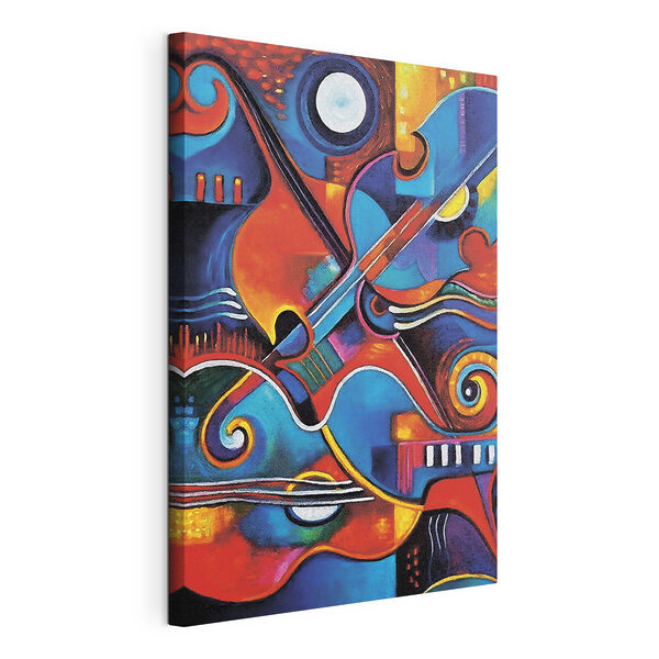 Una colorida obra de arte Cuadros Una colorida obra de arte
