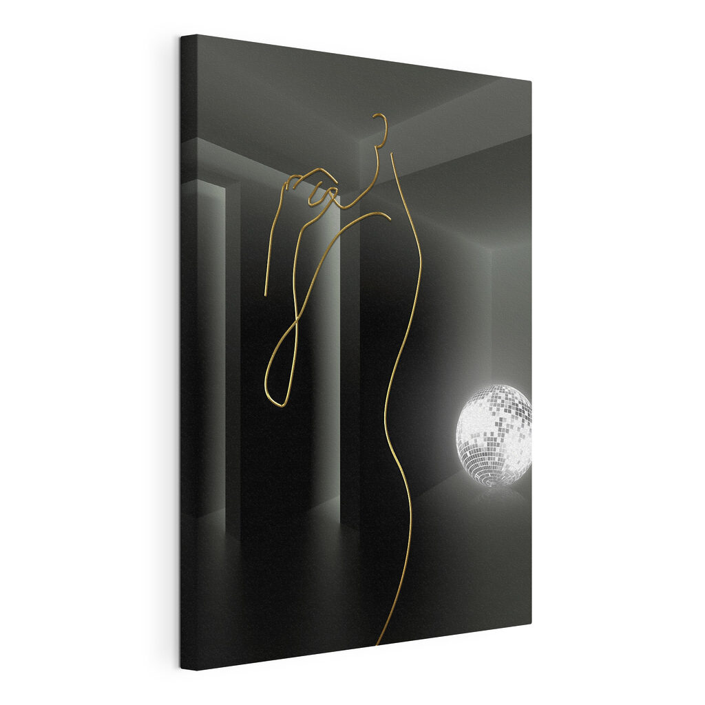 Elegant curves in a dark space Elegant curves in a dark space
