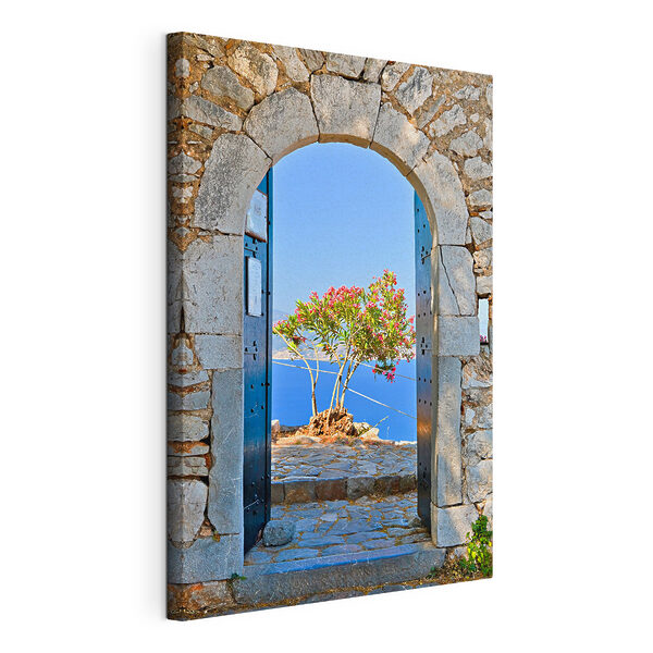 Cuadros Un arco de piedra con un árbol al fondo (SKU: s09641) Cuadros Cuadros Un arco de piedra con un árbol al fondo (SKU: s09641)
