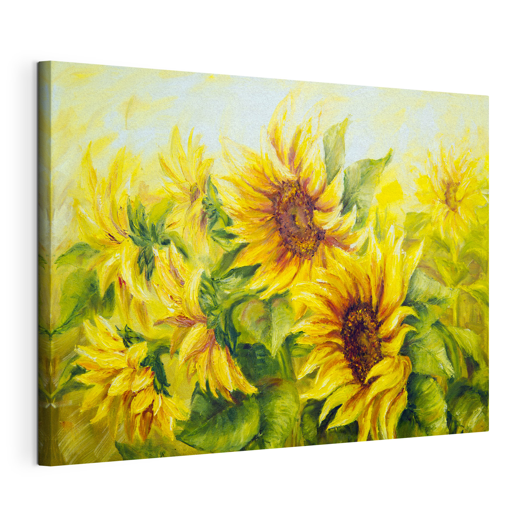 A painting of sunflowers A painting of sunflowers
