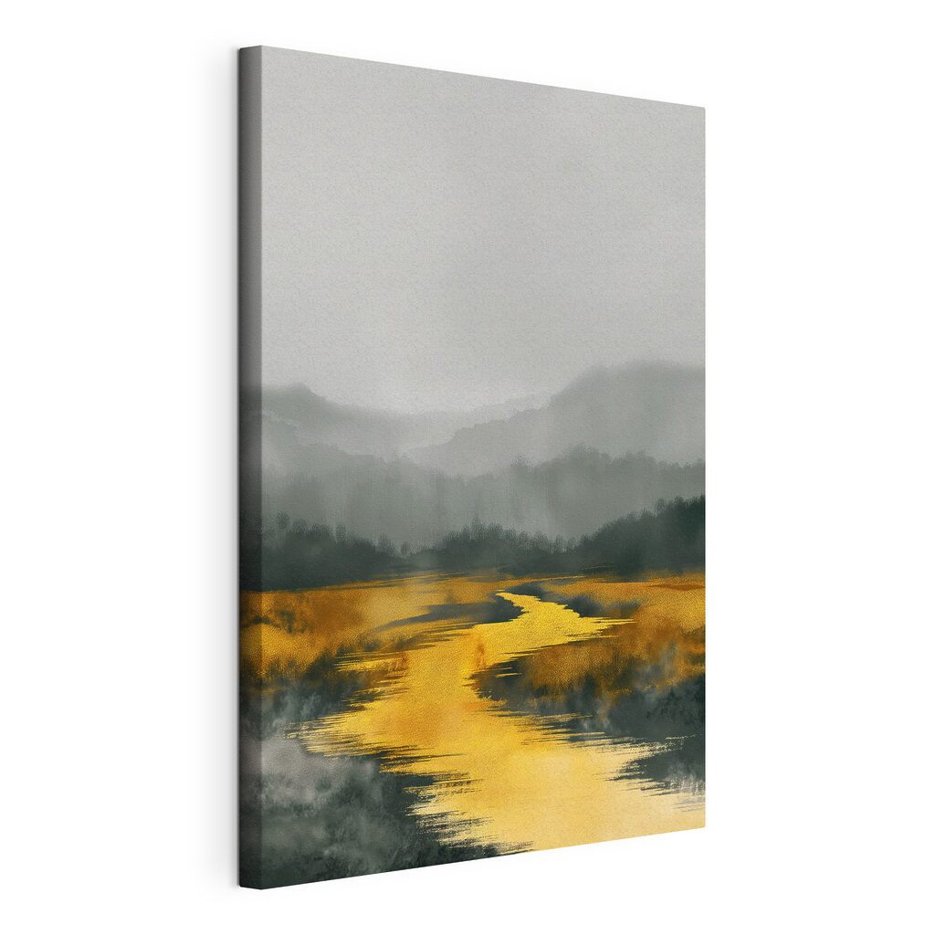 A river running through a forest A river running through a forest