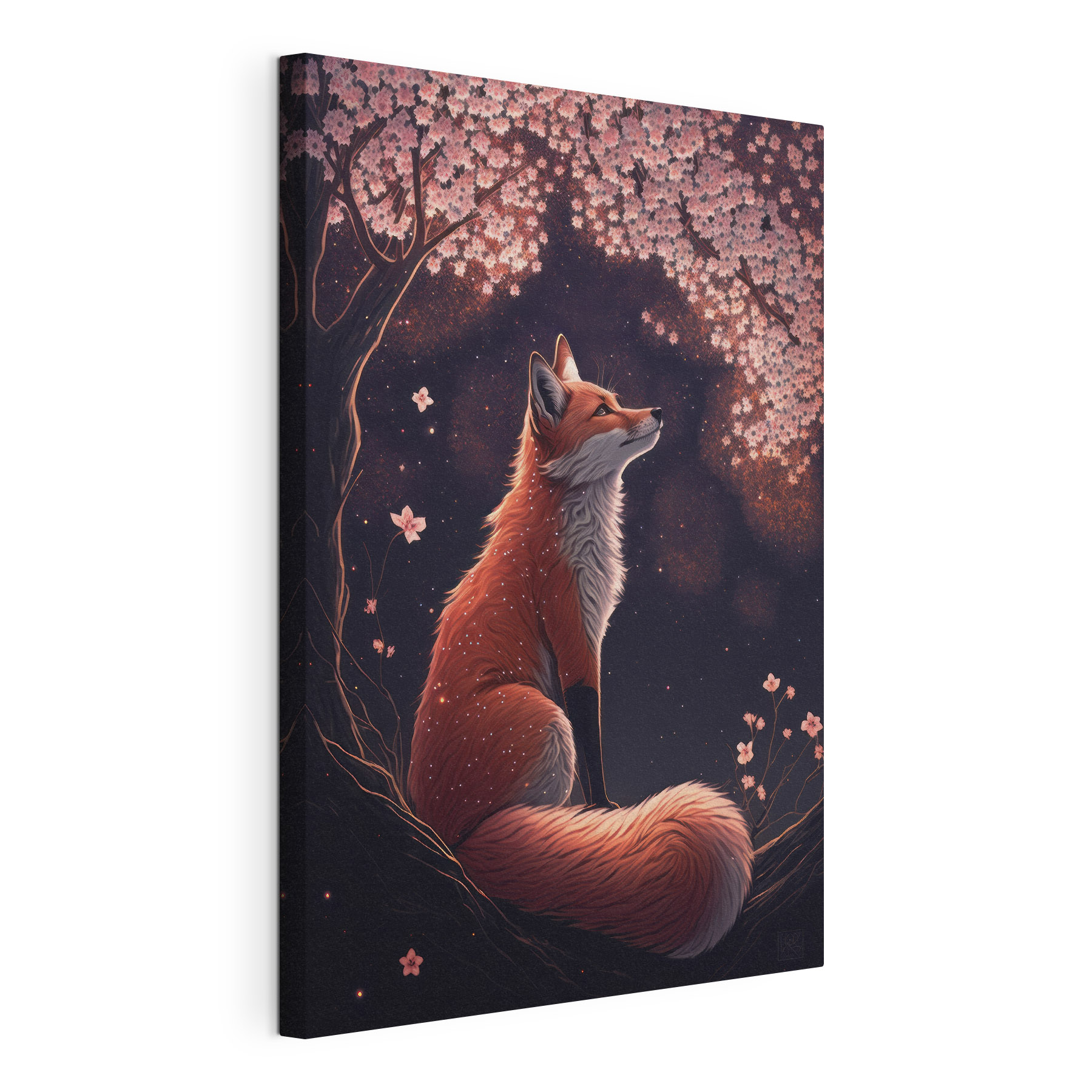 A fox sitting in a tree A fox sitting in a tree