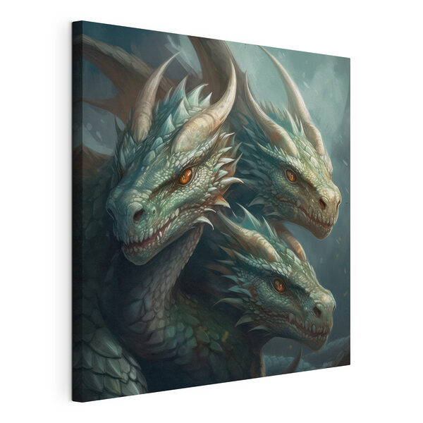 Cuadros Un grupo de dragones con cuernos afilados y puntiagudos (SKU: s32597) Cuadros Cuadros Un grupo de dragones con cuernos afilados y puntiagudos (SKU: s32597)