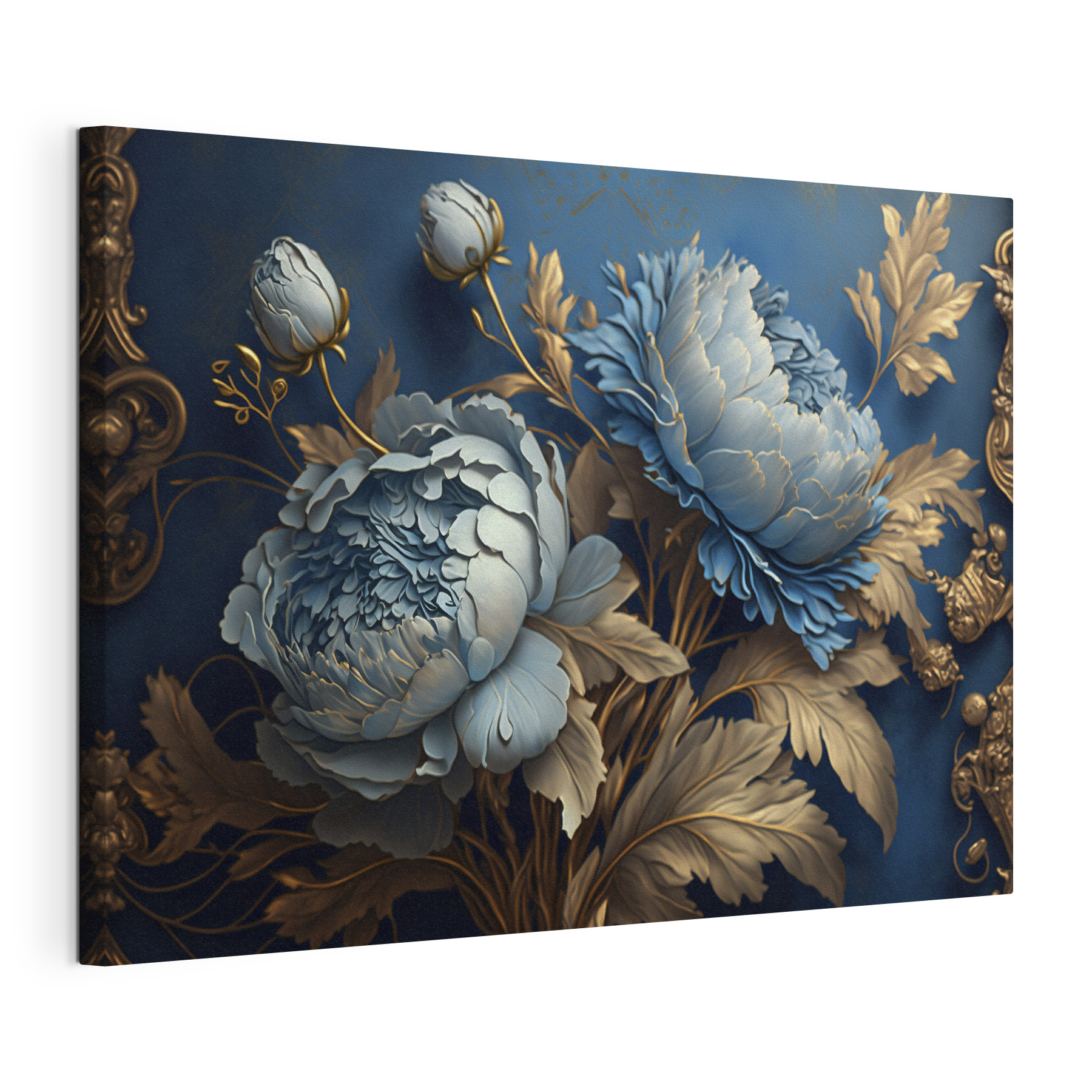 Elegant floral design on rich backdrop Elegant floral design on rich backdrop