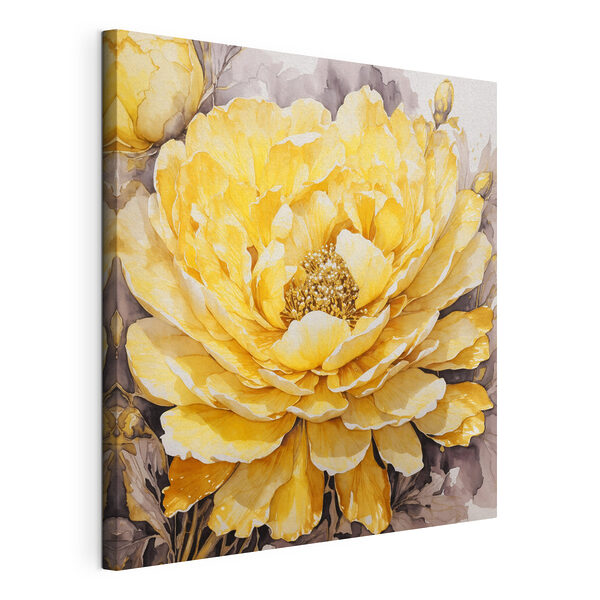 Cuadros Un cuadro de una flor amarilla (SKU: s35663) Cuadros Cuadros Un cuadro de una flor amarilla (SKU: s35663)