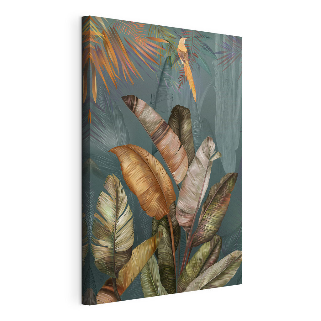 Tropical leaves with vibrant colors Tropical leaves with vibrant colors
