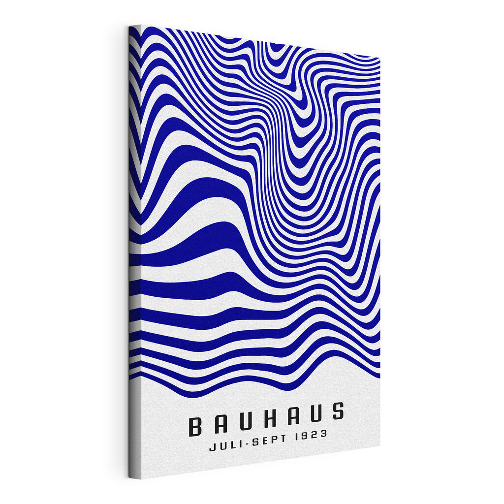 A blue and white striped pattern A blue and white striped pattern
