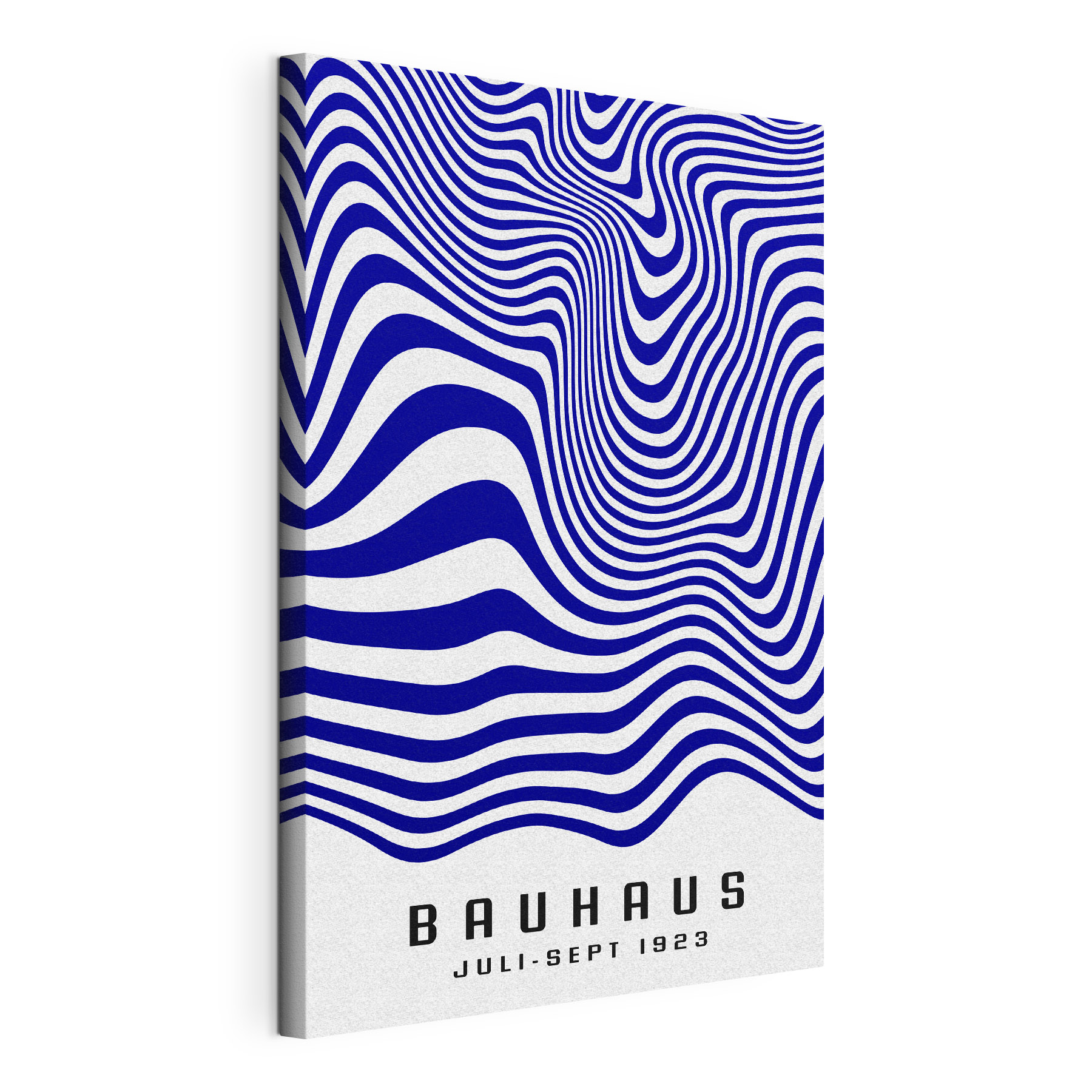 A blue and white striped pattern A blue and white striped pattern