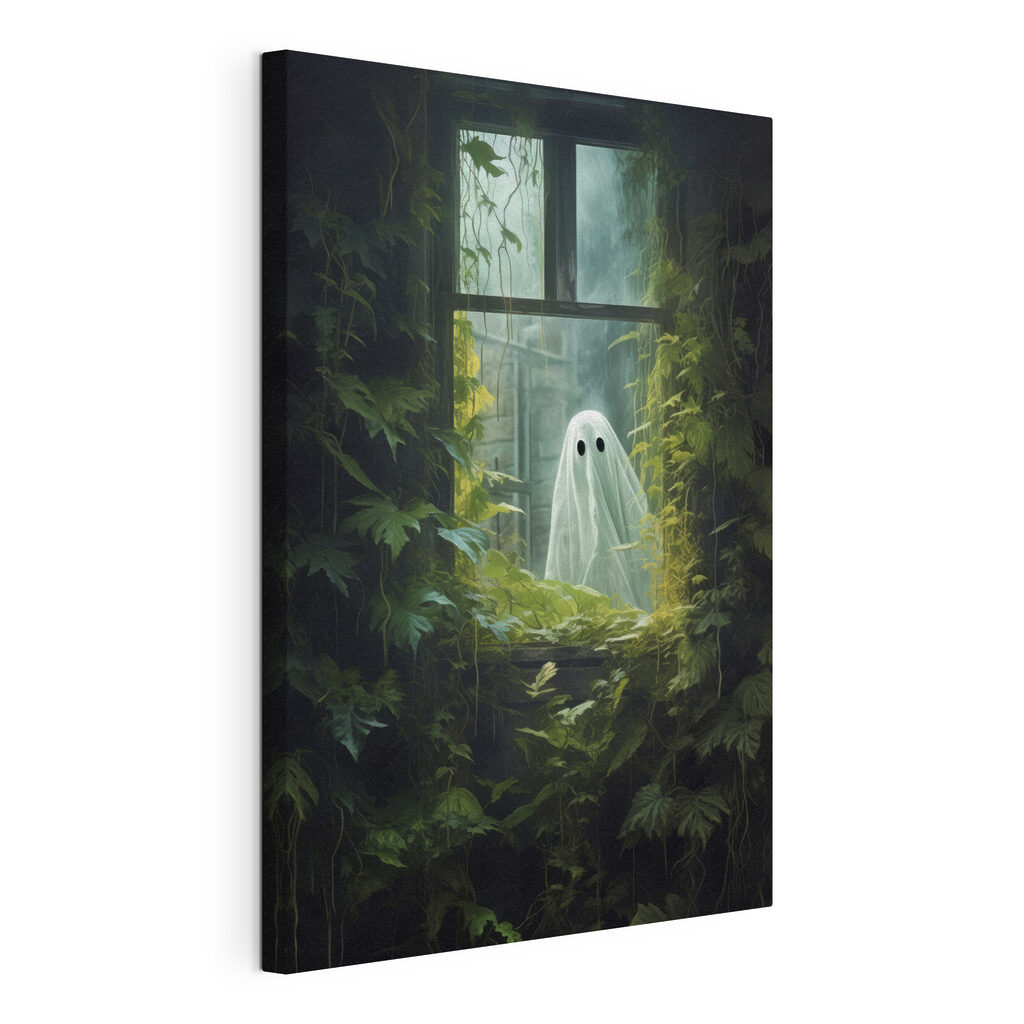 Ghost in a window Ghost in a window