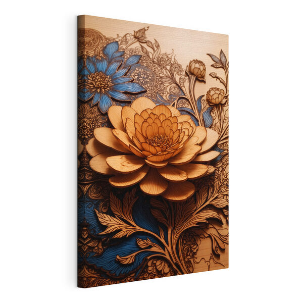 Cuadros Talla en madera de una flor (SKU: s36057) Cuadros Cuadros Talla en madera de una flor (SKU: s36057)