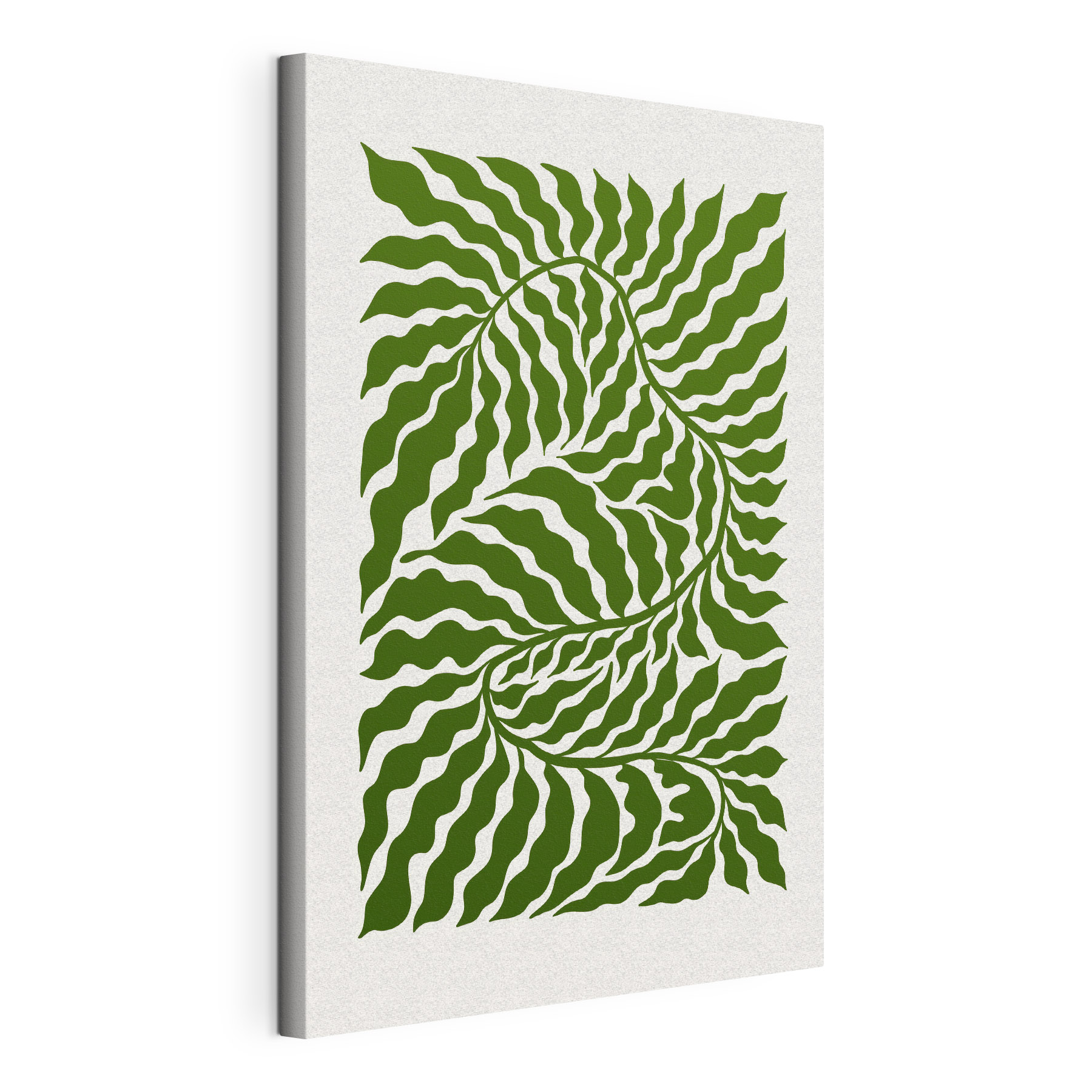 Green and white pattern Green and white pattern