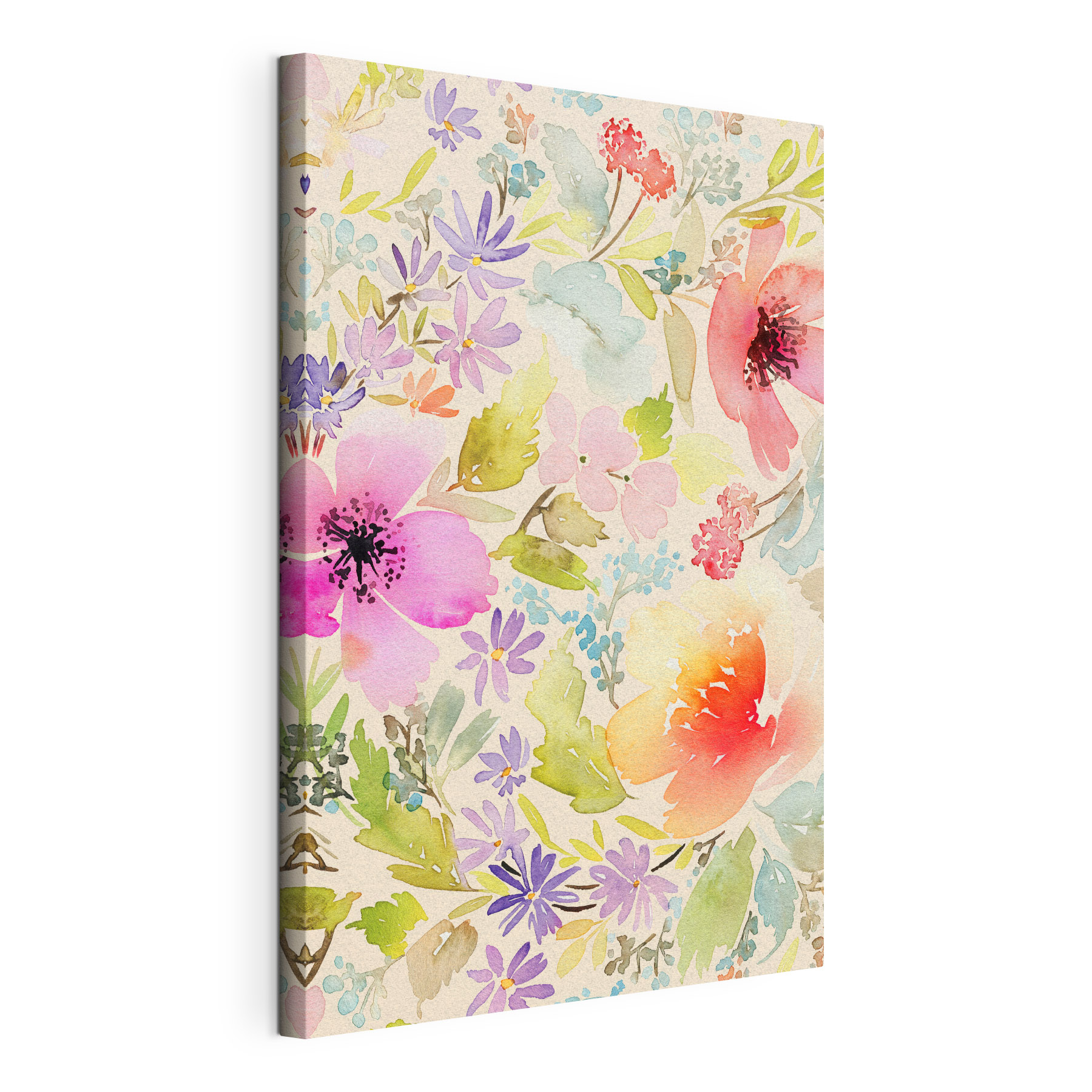 Watercolor painting of flowers Watercolor painting of flowers