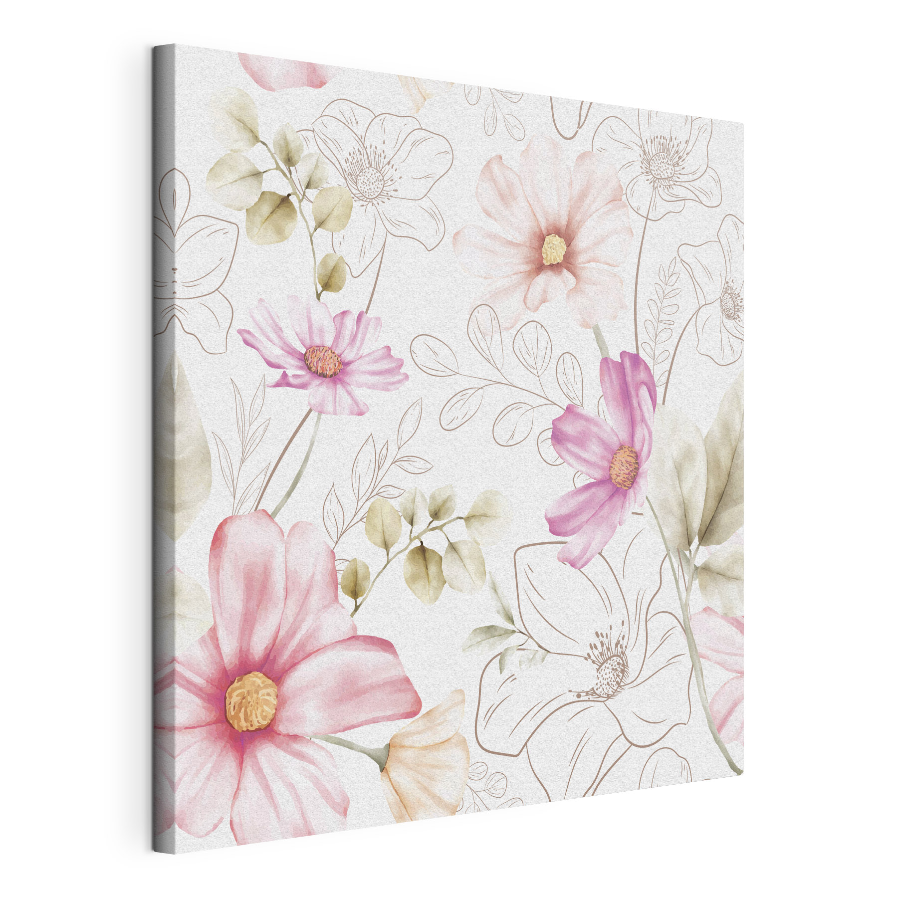 Soft Pastels in Floral Harmony Soft Pastels in Floral Harmony