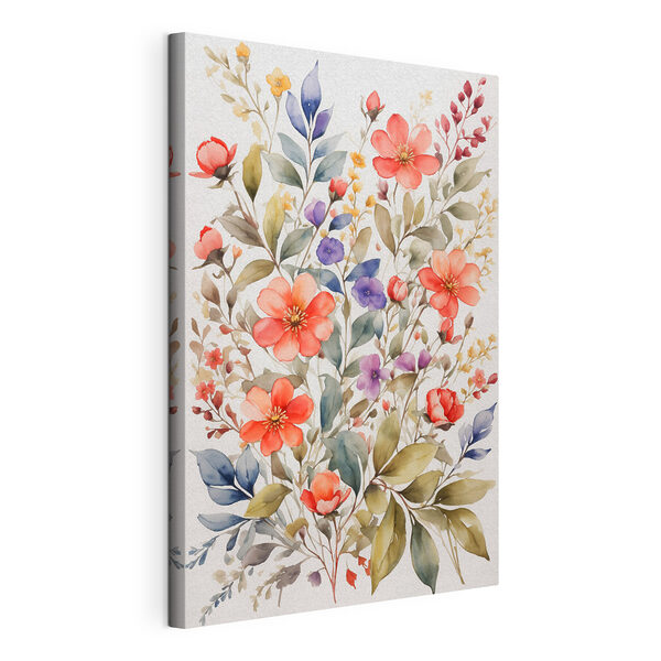 Cuadros Pintura de flores y hojas (SKU: s36130) Cuadros Cuadros Pintura de flores y hojas (SKU: s36130)