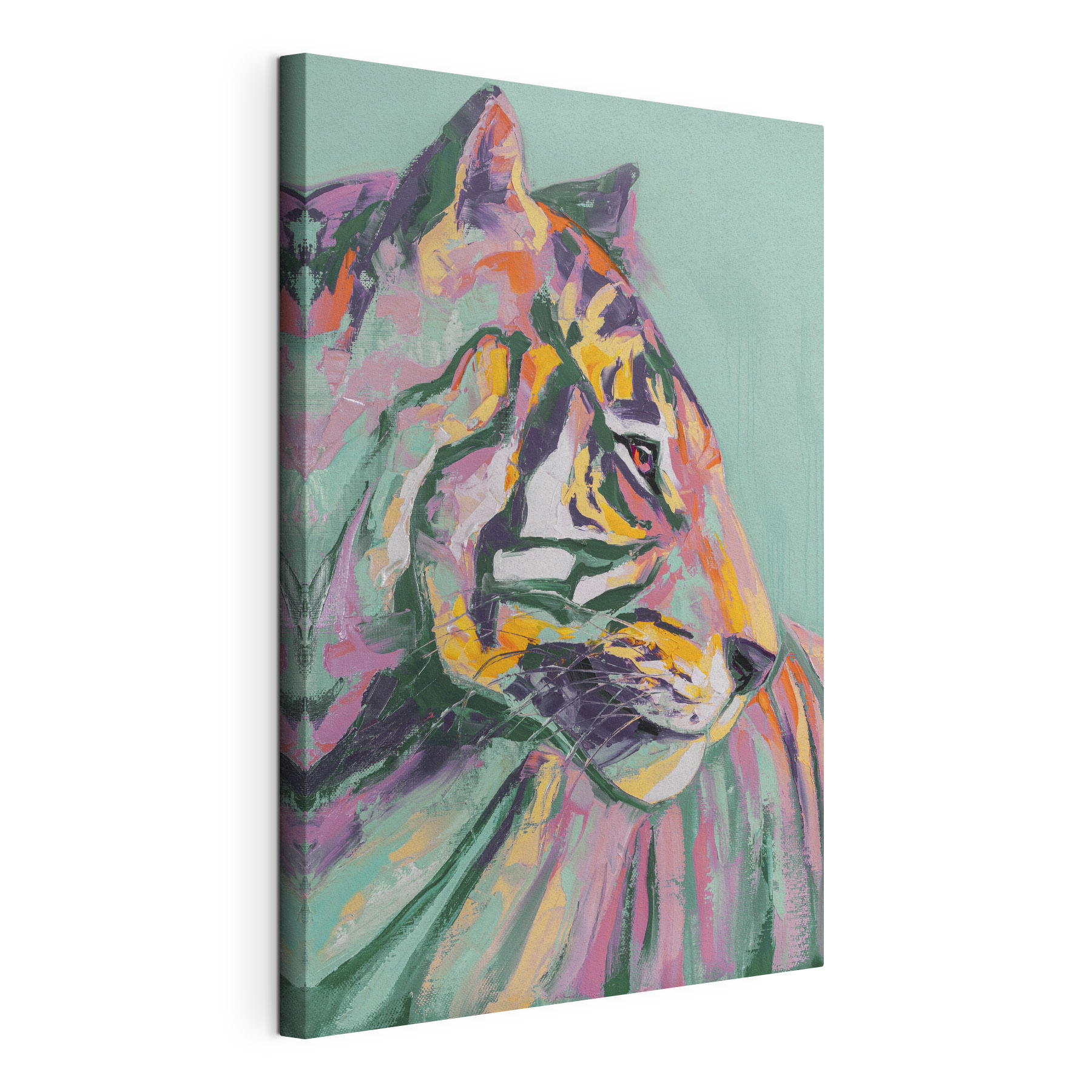 Painting of a tiger Painting of a tiger