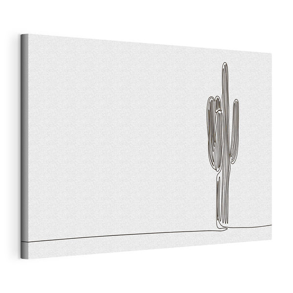 Cuadros Cactus dibujado de un solo trazo (SKU: s36265) Cuadros Cuadros Cactus dibujado de un solo trazo (SKU: s36265)