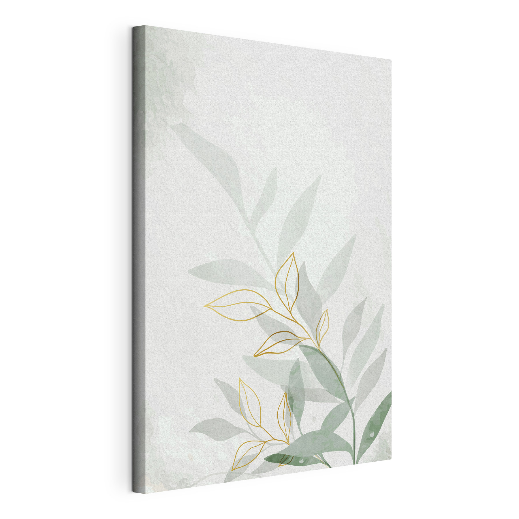 Elegant Leaves in Soft Tones Elegant Leaves in Soft Tones