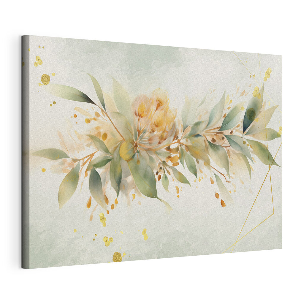 A painting of a flower A painting of a flower
