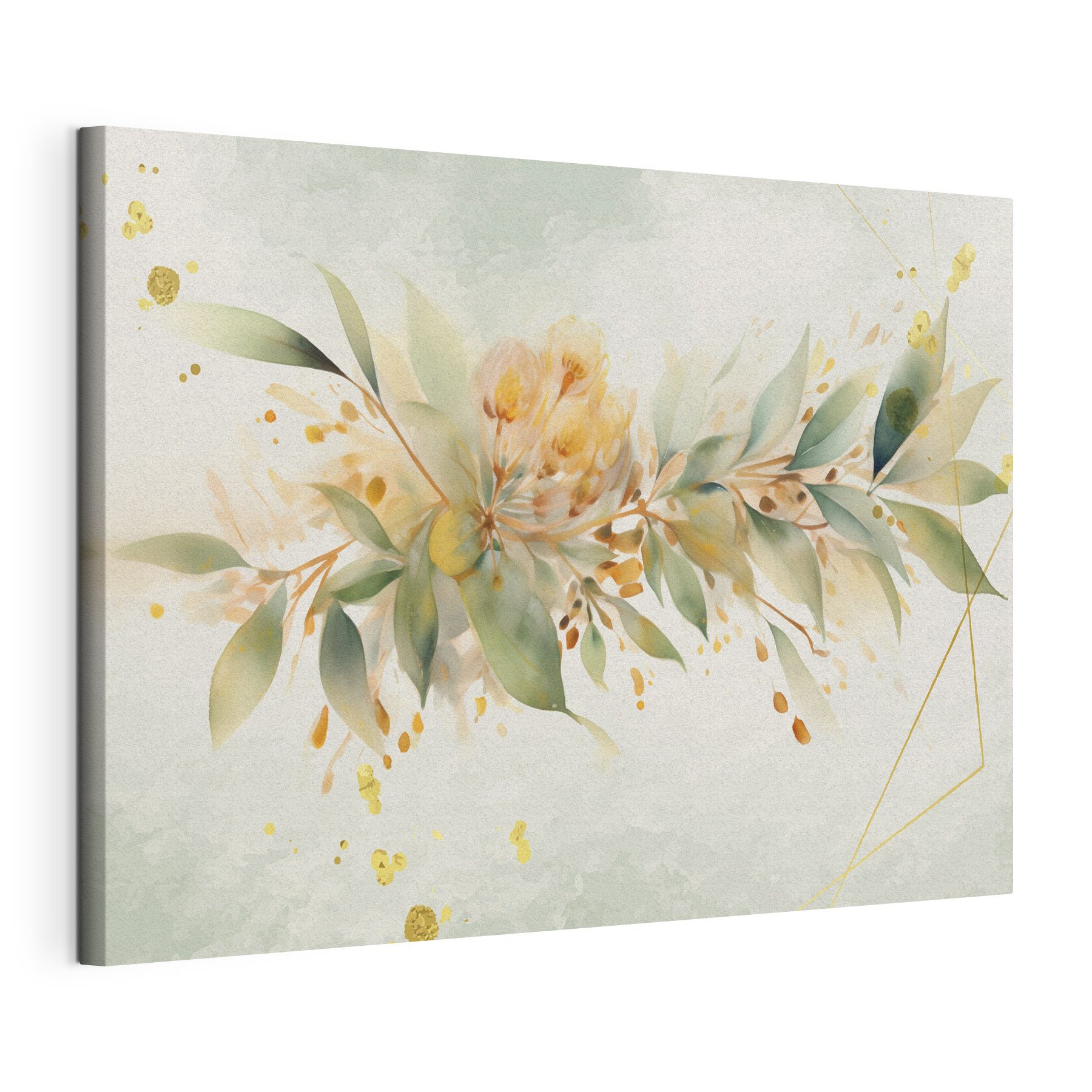A painting of a flower A painting of a flower