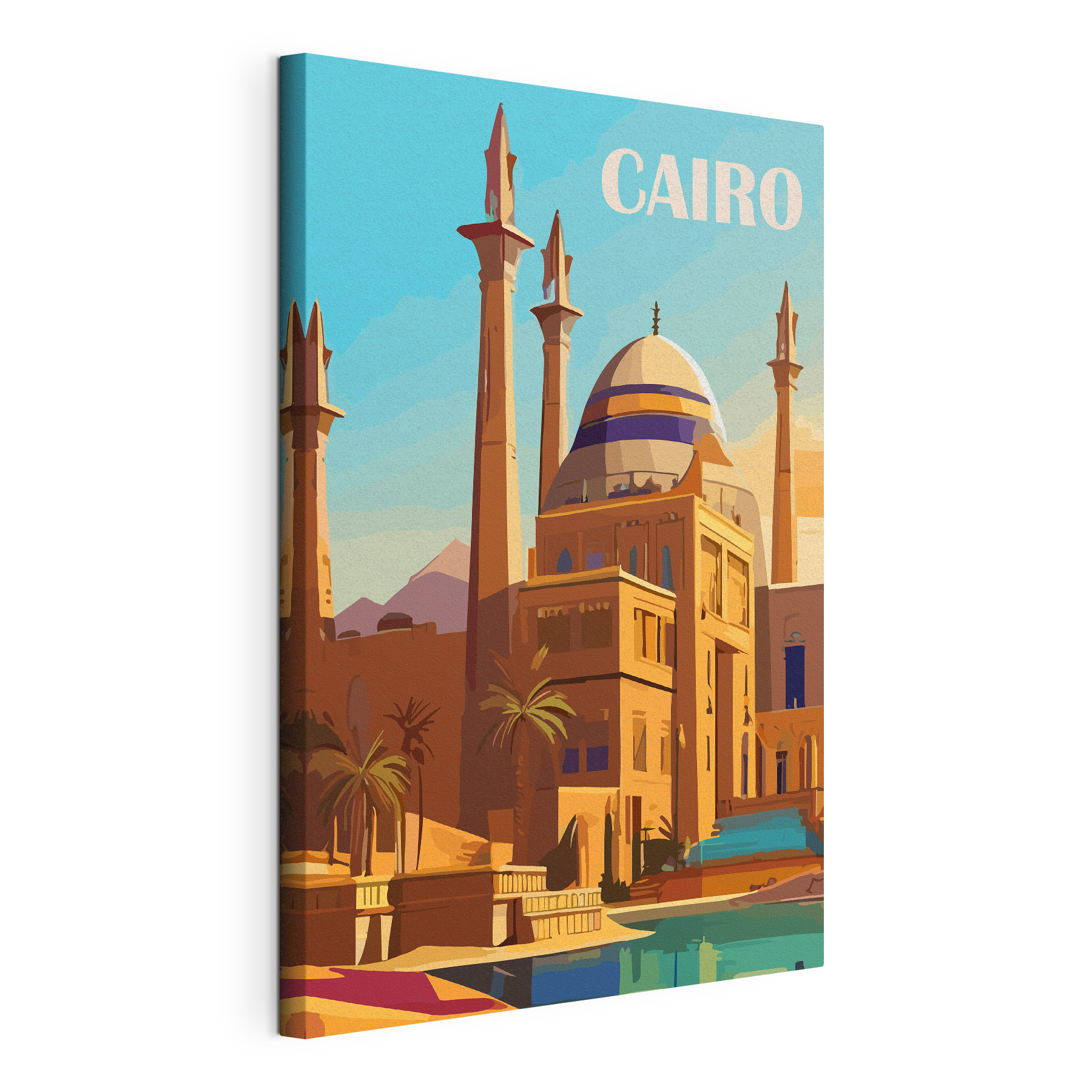 Building with towers and a dome Building with towers and a dome