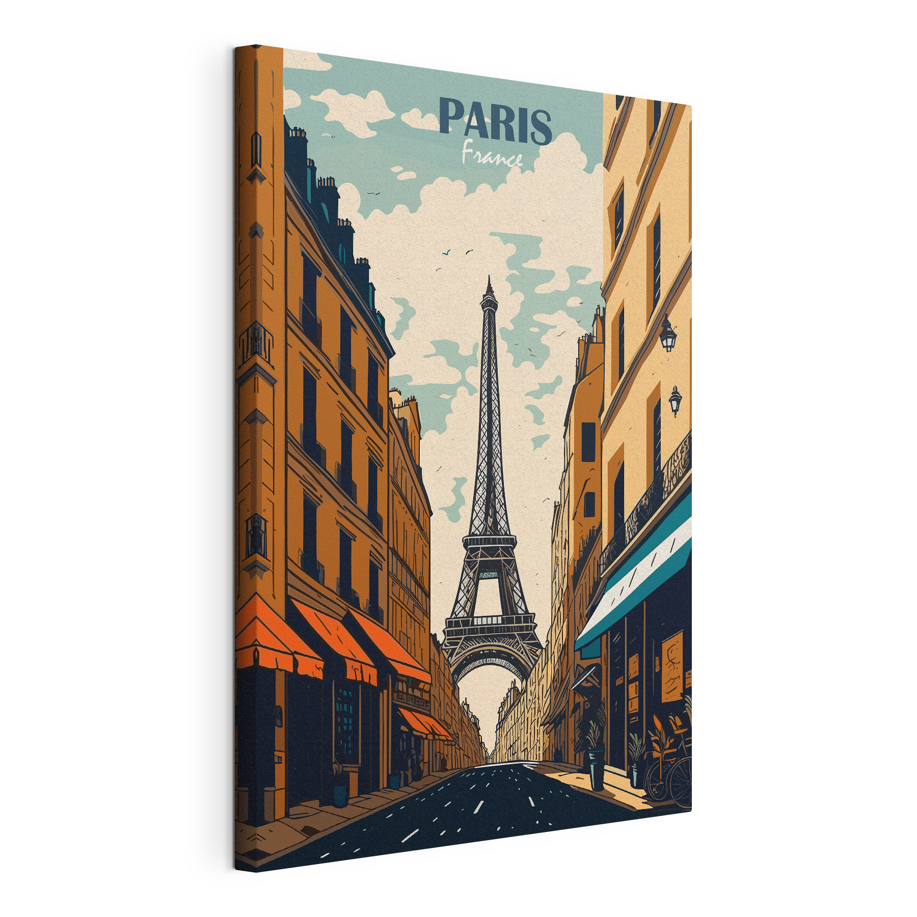 Tower in a city