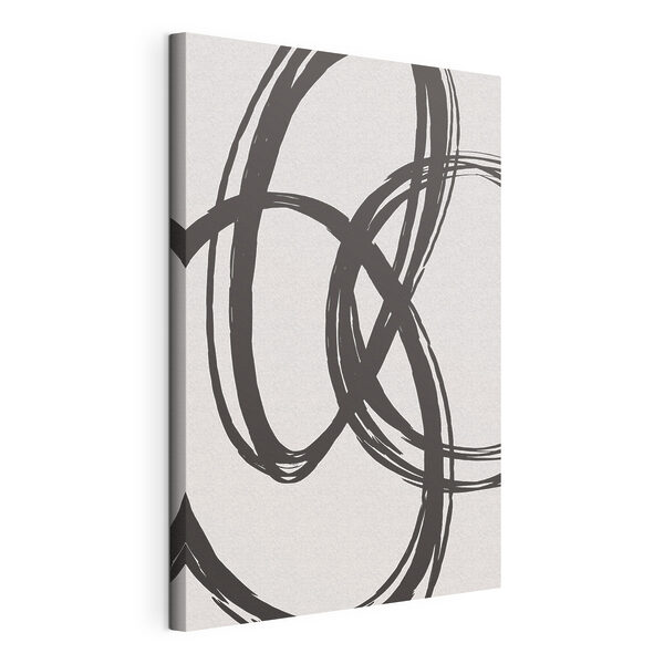 Cuadros Un fondo en blanco y negro con círculos (SKU: s36407) Cuadros Cuadros Un fondo en blanco y negro con círculos (SKU: s36407)