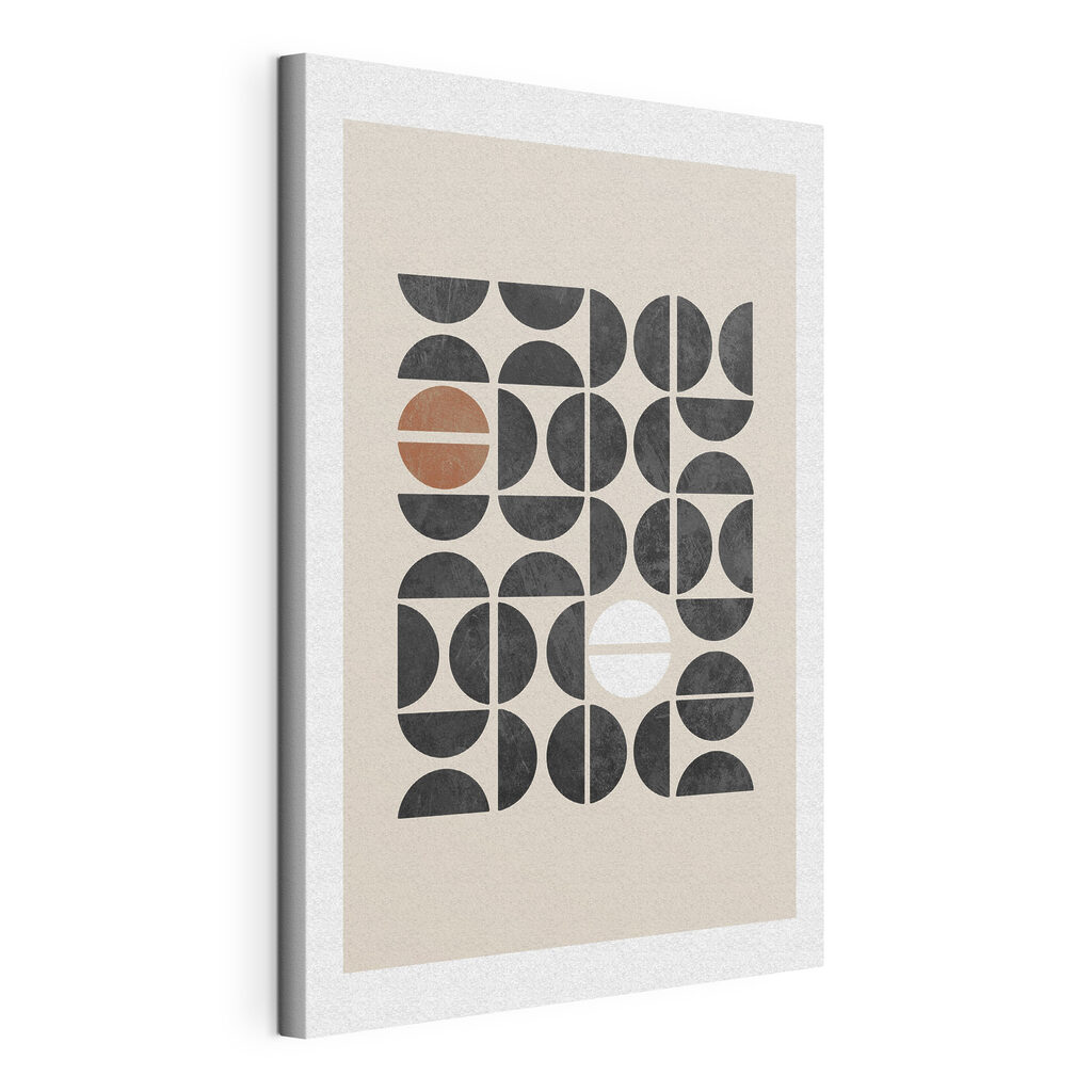 A black and white geometric pattern A black and white geometric pattern