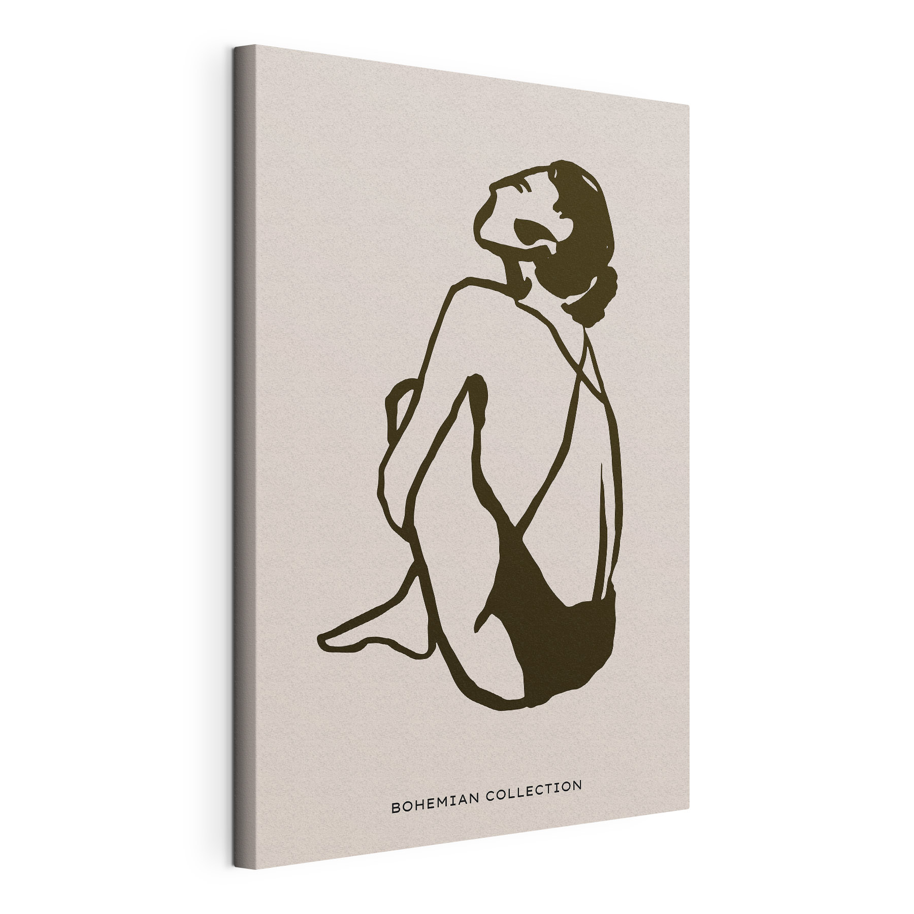 Drawing of a woman sitting Drawing of a woman sitting