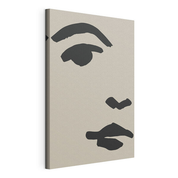 Cuadros Cara pintada de negro (SKU: s36430) Cuadros Cuadros Cara pintada de negro (SKU: s36430)