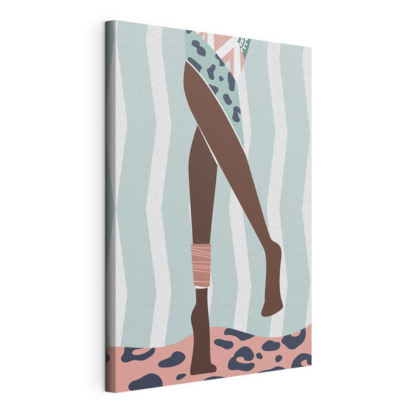 Cuadros Cuadros Dibujo de las piernas de una mujer (SKU: s36454)