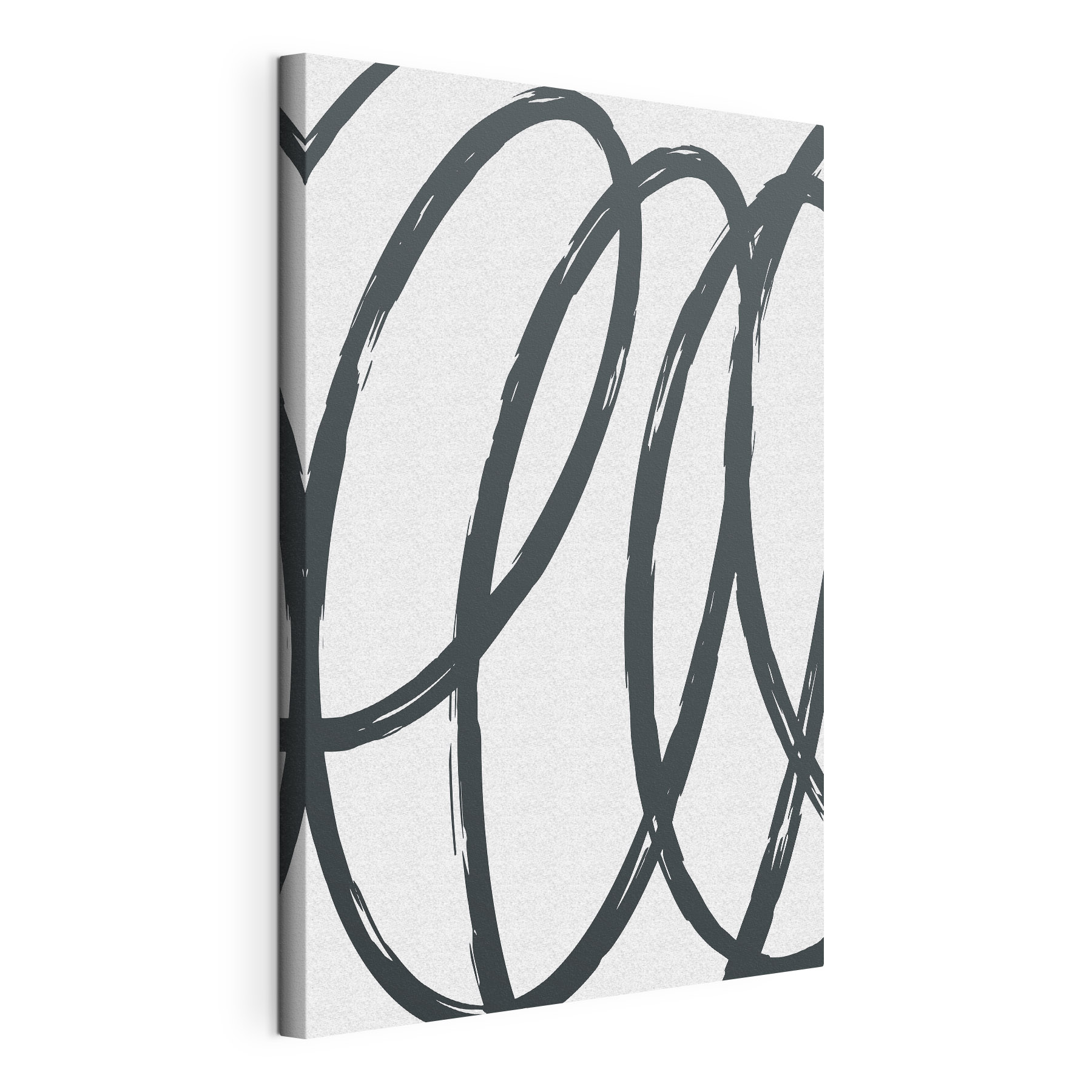 Black and white image of a swirly pattern Black and white image of a swirly pattern