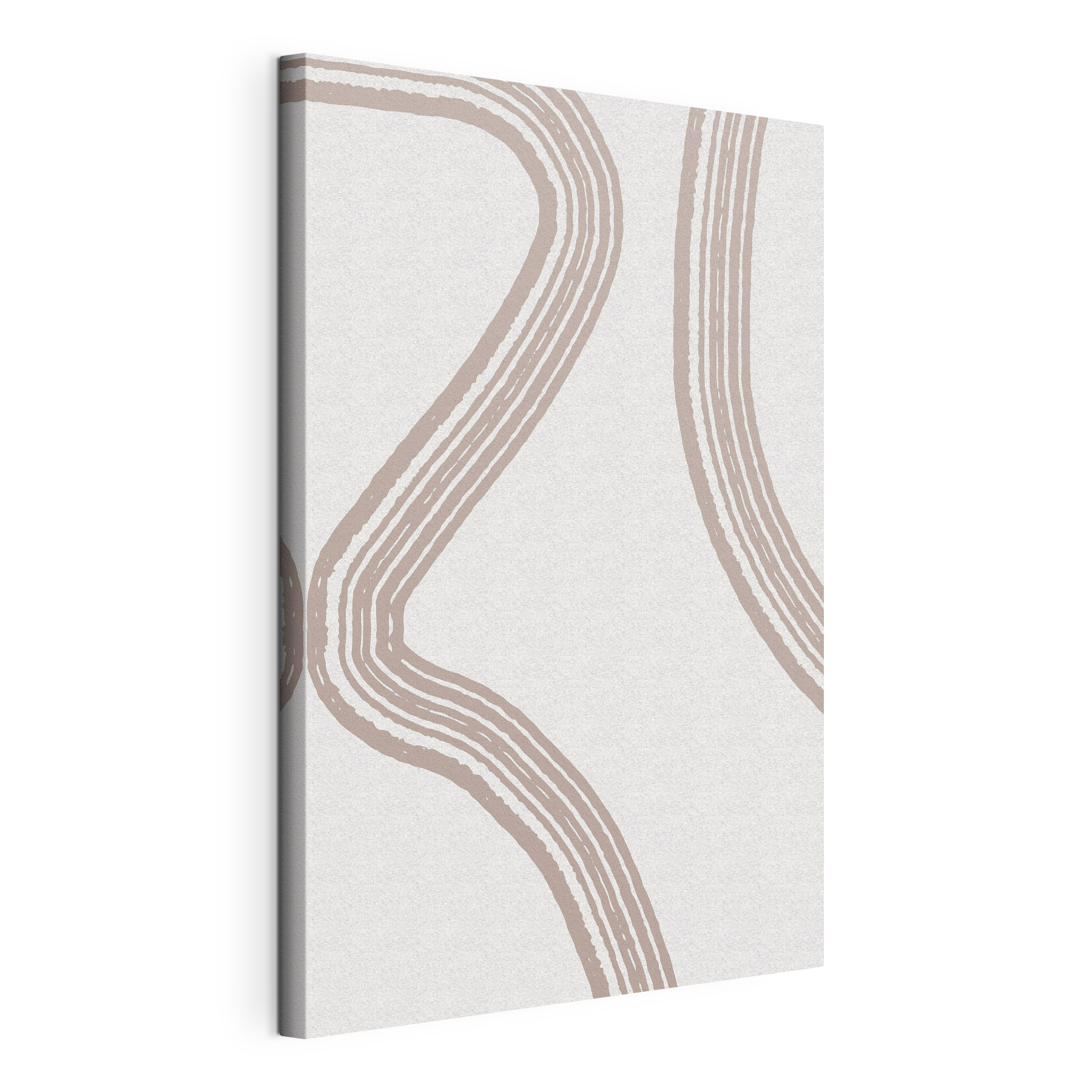 Flowing lines in soft hues